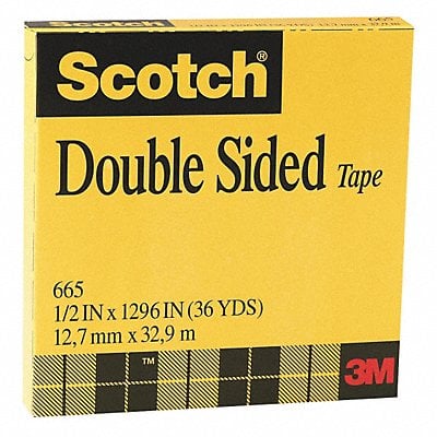 2-Sided Office Tape 108 ft 1/2 in 3 mil MPN:665121296