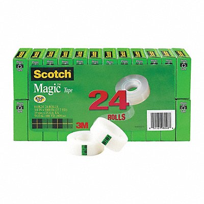 Office Tape 83.3 ft 3/4 in 2.3 mil PK24 MPN:810K24