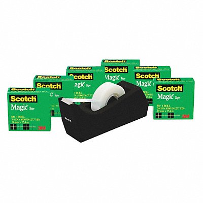 Office Tape w Dspnsr 83.3 ft 3/4 in PK6 MPN:810K6C38