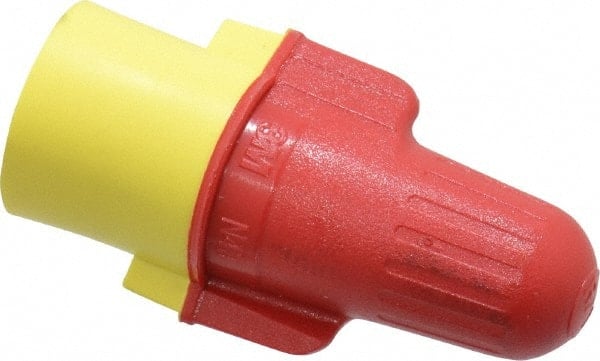 Wing Twist-On Wire Connector: Red & Yellow, Flame-Retardant, 2 AWG MPN:7100127164
