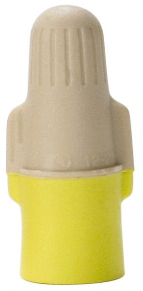 Twist-On Wire Connector: Tan & Yellow MPN:7236584/5404146