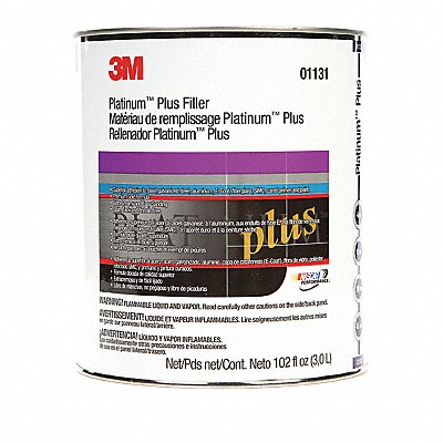 Plus Body Filler 1 gal PK4 MPN:01131