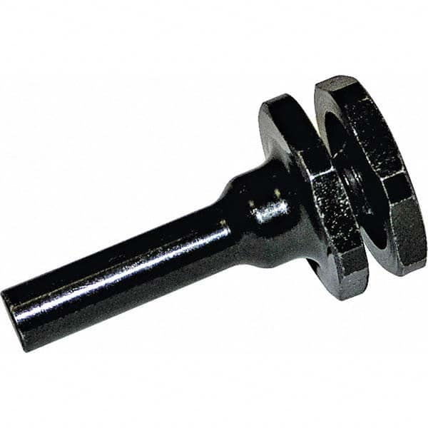 Wheel Mandrels, For Hole Size (Inch): 1/4, Maximum Wheel Width (Inch): 1, For Hole Size: 1/4 in, Shank Diameter (Inch): 0.1200 MPN:7100082546