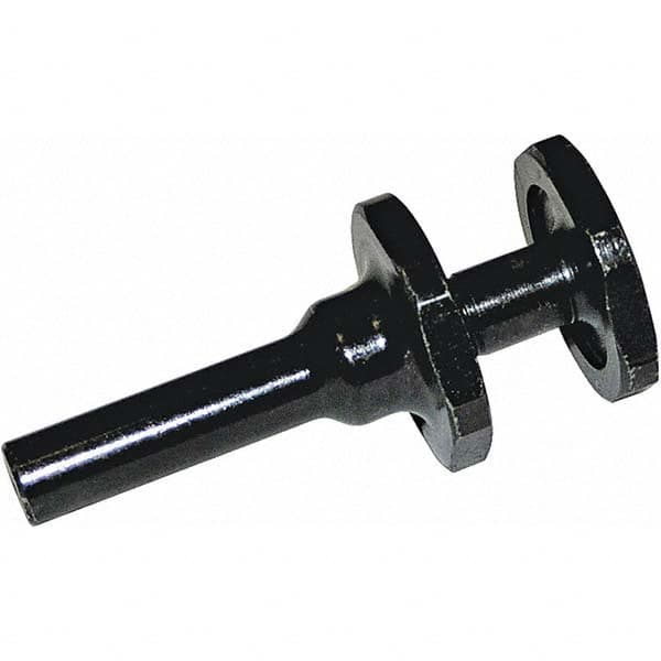 Wheel Mandrels, For Hole Size (Inch): 1/4 , Maximum Wheel Width (Inch): 1 , Shank Diameter (Inch): 0.1200 , Head/Washer Diameter (Inch): 2-1/2  MPN:7100082548