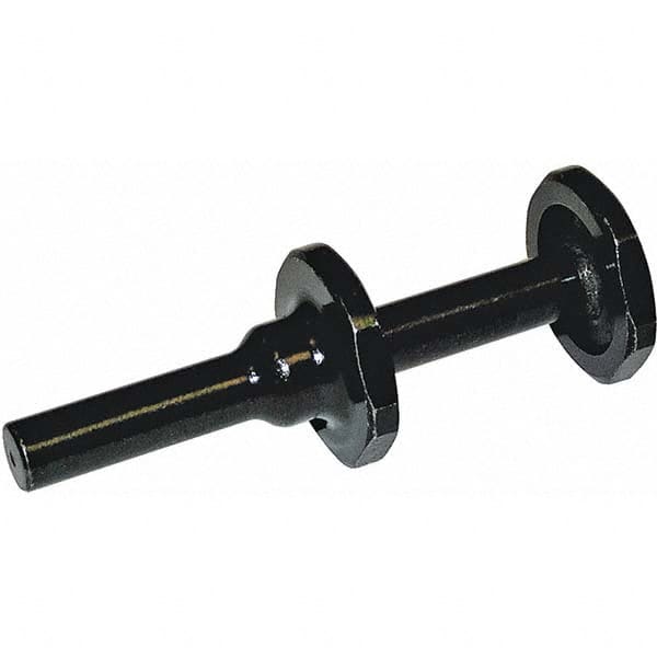 Wheel Mandrels, For Hole Size (Inch): 1/4, Maximum Wheel Width (Inch): 1, For Hole Size: 1/4 in, Shank Diameter (Inch): 1/4, Head/Washer Diameter (Inch): 3/4 MPN:7100082550