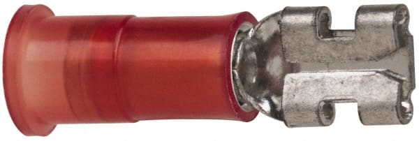 Wire Disconnect: Female, Red, Nylon, 22-18 AWG, 0.187