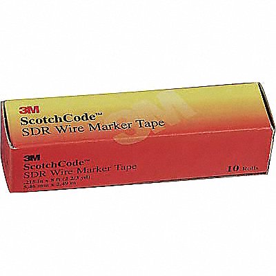 Wire Marker Tape Refill Roll PK50 MPN:SDR-A