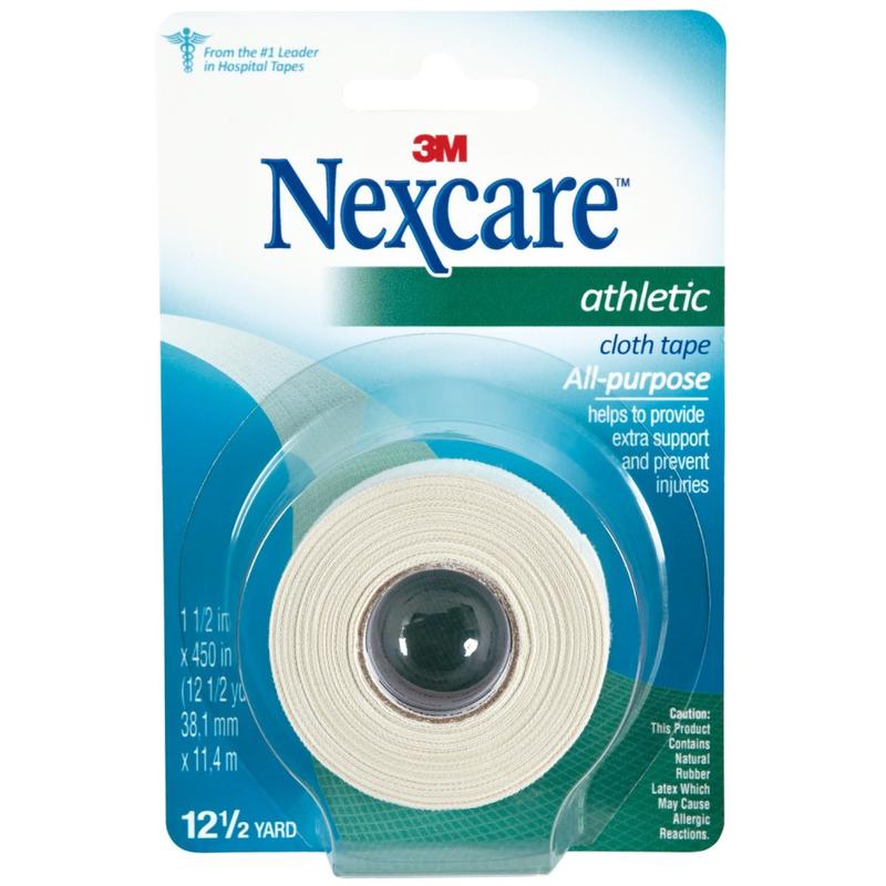 3M Nexcare Athletic Cloth Tape, 1 1/2in x 10 Yd. (Min Order Qty 13) MPN:870-B