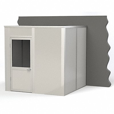 D5472 Modlr In-Plant Office 8.1 ftx8 ftx8.4 ft MPN:VK1STL 8'x8' 3-Wall