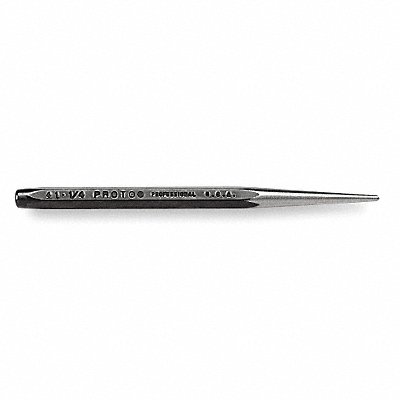 Center Punch 4-3/4 L x 1/4 In Hex MPN:J411/4