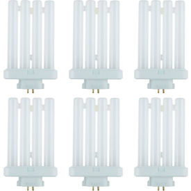 Sunlite® 4-Pin Compact Fluorescent Light Bulb GX10q4 Base 3000K 27W Warm White Pack of 6 41759-NS