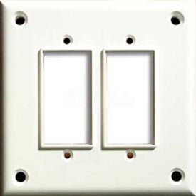 Cortech USA TPDGF High Security Double GFI Cover Plate W/Hardware 1/Pack TPDGF