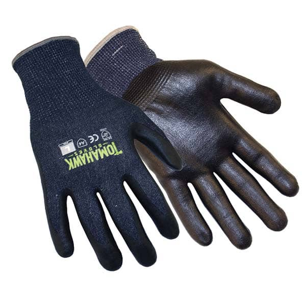 Cut, Puncture & Abrasive-Resistant Gloves: Size M, ANSI Cut 4, ANSI Puncture 3, Nitrile & Polyurethane MPN:T1000-M