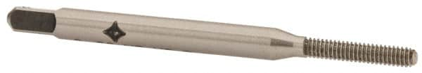 Thread Forming Tap: #2-56 UNC, 2B Class of Fit, Bottoming, High Speed Steel, Bright Finish MPN:C59177