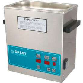 Ultrasonic Table Top Part Cleaning System - Digital Timer/Heat/Power Control 1 Gal 132 kHz 115V 0360PD132-1