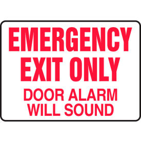 Accuform MEXT591VA Exit Safety Sign 10
