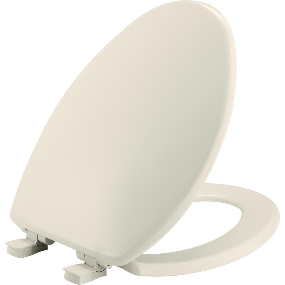 Toilet Seats, Type: Standard, Closed , Style: Elongated , Material: Plastic , Color: Biscuit , Outside Width: 14.313in (Inch) MPN:7300SLEC 346