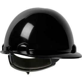 Dynamic Dom Cap Style Dome Hard Hat HDPE Shell 4-PT Suspension Rachet Adjustment Black 280-HP341R-11