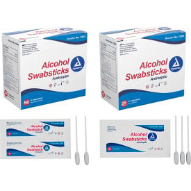 Dynarex Alcohol Swabsticks NS 4