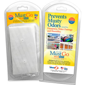 MustGo® Odor Eliminator Solid Bars - 2 Bar Pack - Pkg Qty 24 MGBARS24UC