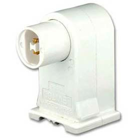 Leviton 13556-W High-Output Base Double Contact Vertical Fluorescent Lampholder 13556-W