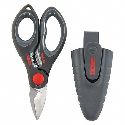 Electricians Scissors Black 6-7/64in.L MPN:J318SS