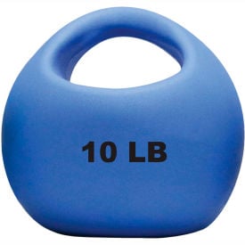 CanDo® One-Handle Medicine Ball 10 lb. 9