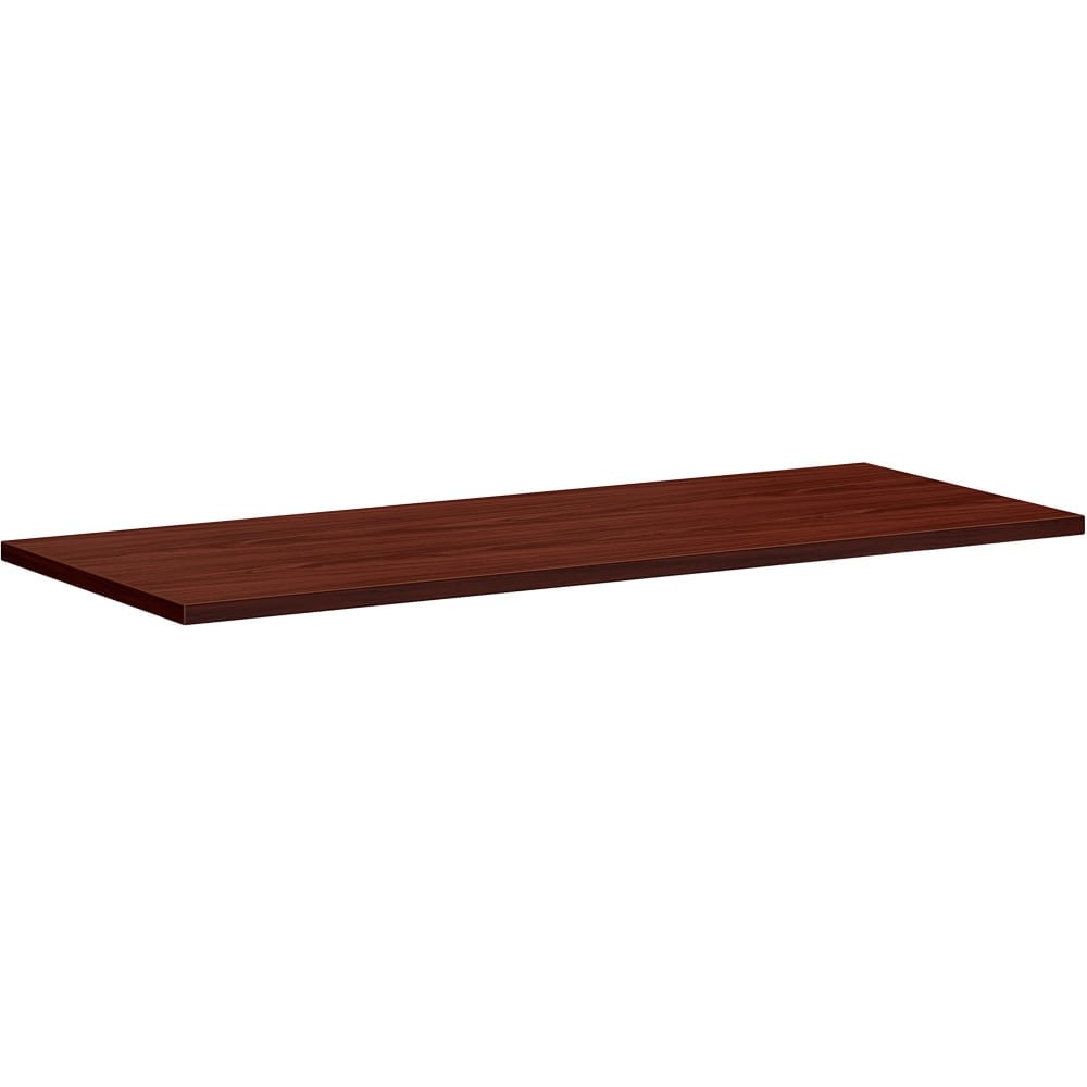 HON Motivate Tabletop - 1.1in Top, 60in x 24in - Mahogany Table Top - Durable - For Office MPN:MVRN2460GNN