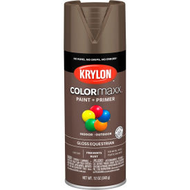 Krylon® Colormaxx™ Paint & Primer 12 oz. Gloss Equestrian - Pkg Qty 6 K05518007