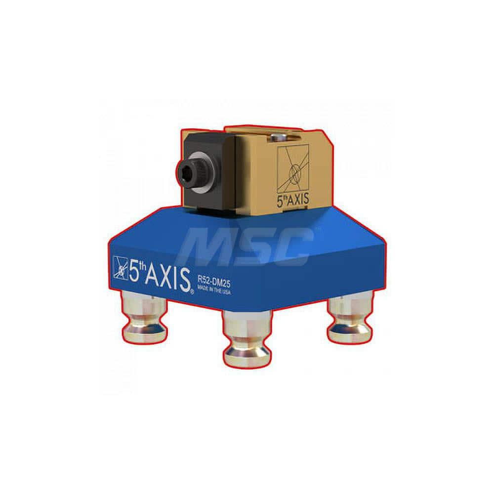 CNC Quick-Change Clamping Module: Bottom Mount, Manual MPN:R52-DM25