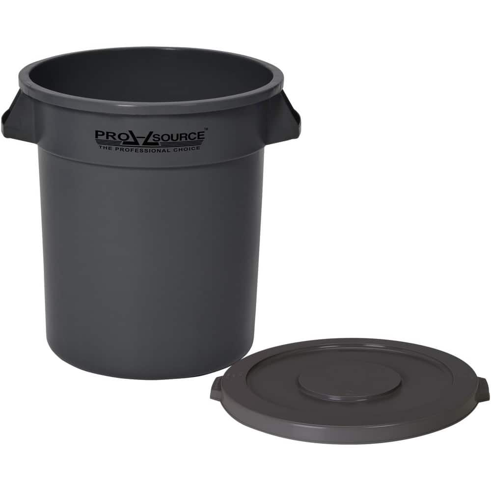 Trash Cans & Recycling Containers, Product Type: Institutional Can , Container Capacity: 10 gal , Container Shape: Round , Container Material: Polyethylene  MPN:66506015/665060