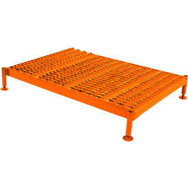 Ballymore 36 X 24  Heavy Duty Adjustable Height Steel Work Platform Orange 5 - 8