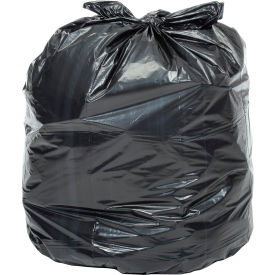 GoVets™ Light Duty Black Trash Bags - 20-30 Gal 0.39 Mil 500 Bags/Case 246670