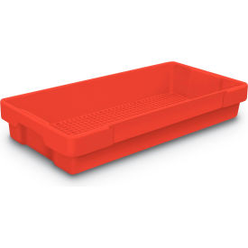 Plastic Utility Tray Red 26