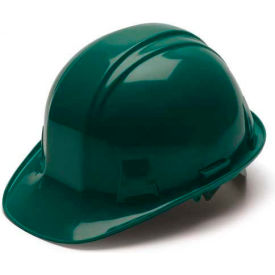 Green Cap Style 6 Point Snap Lock Suspension Hard Hat - Pkg Qty 16 HP16035