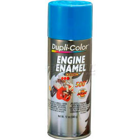 Dupli-Color® Engine Enamel With Ceramic Chrysler Corp. Blue 12 Oz. Aerosol - DE1631 - Pkg Qty 6 EDE163107