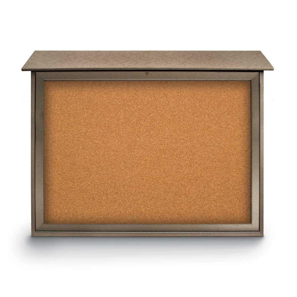 Enclosed Cork Bulletin Board: 45