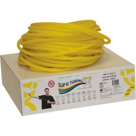 Sup-R Tubing™ Latex Free Exercise Tubing Yellow 100' Roll/Box 10-5861