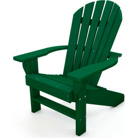 Frog Furnishings Recycled Plastic Seaside Adirondack Chair Green PB ADSEAGRE