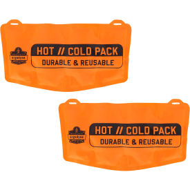 Ergodyne® ProFlex® 6275 Reusable Hot/Cold Replacement Orange Pack of 2 12212