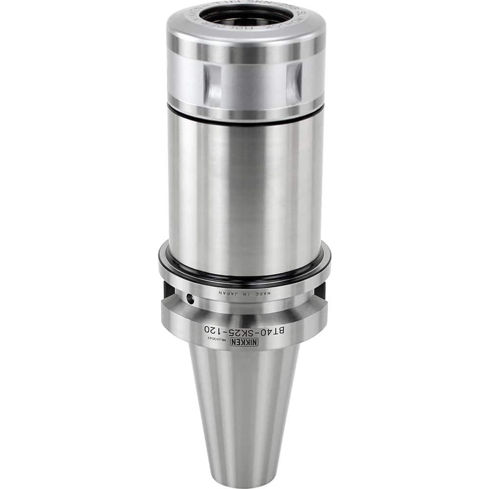 Collet Chucks, Collet System: Slim Chuck , Collet Series: SK25 , Taper Size: BT40 , Projection (Decimal Inch): 4.7200in  MPN:BT40-SK25-120