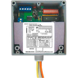 RIB® BacNet Enclosed Relay RIBTW2401B-BC 20A SPDT 24VAC/DC/120VAC W/1 Digital Input RIBTW2401B-BC