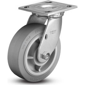 Colson® 4 Series Swivel Plate Caster 4.06109.459 - Rubber on Polyolefin 6