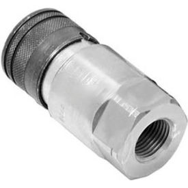 Buyers Flush-Face Coupler FF08S12 1-1/16-12 UNF NPT Port Female Coupler FF08S12