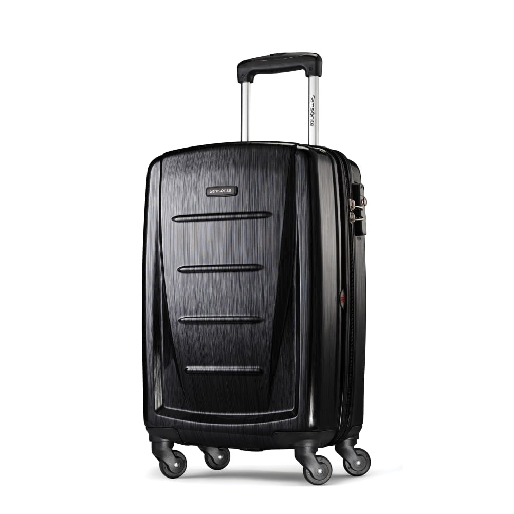 Samsonite Winfield 2 Polycarbonate Rolling Spinner, 20inH x 13 1/2inW x 9inH, Brushed Anthracite MPN:56844-2849