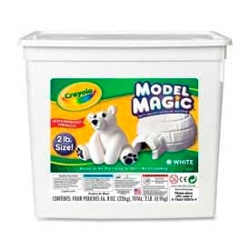 Crayola® Model Magic Clay 2 lb. White 1 Each 574400