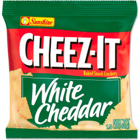 Sunshine® Cheez-It Crackers 1.5 oz. Single-Serving Snack Bags White Cheddar 8/Box 2410012654