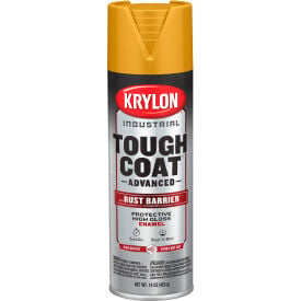 Krylon® Tough Coat Advance  Spray Paint w/ Rust Barrier Tech. 20 oz. Gloss Industrial Yellow - Pkg Qty 6 K00479008