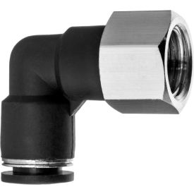 Push to Connect Tube Fitting - Nylon - 90 Degree Elbow Adapter - 3/8