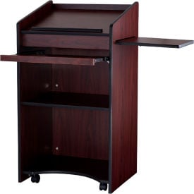 Aristocrat Floor Lectern / Podium - Mahogany 600-MY